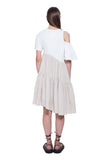 Cutout Flare Tee Dress