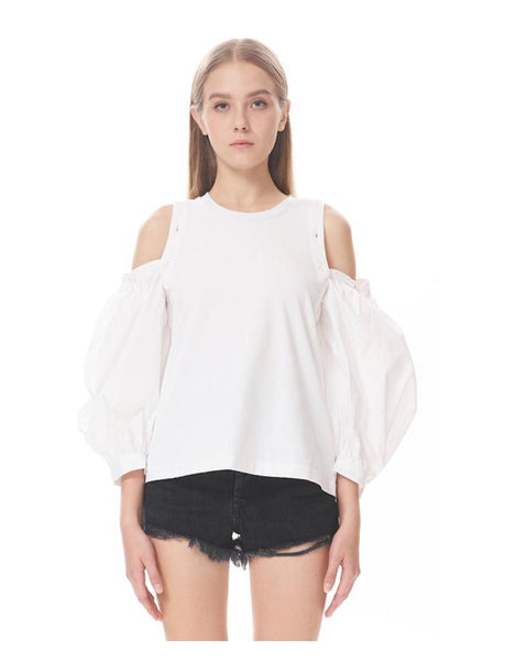 Detachable Puff Tee