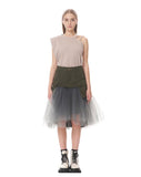 Military Tulle Skirt