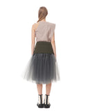 Military Tulle Skirt