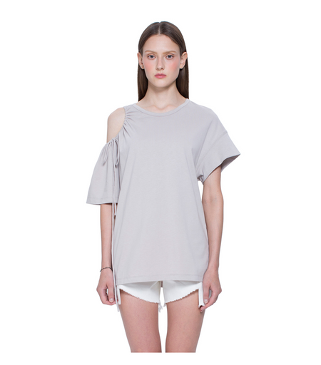 Asymmetric Hem with Panel Shorts