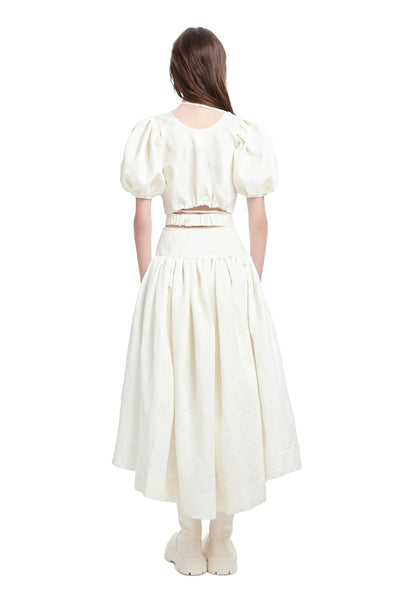 Front Knot Blouse With Strap