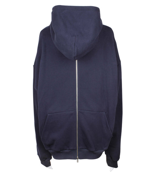 Back Zip Up Hoodie