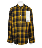 Solo Receipt Patch Checked Shirt (Unisex)