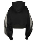 Mesh Patch Hoodie