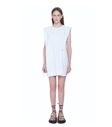 Single Sleeve Turtle Neck Top