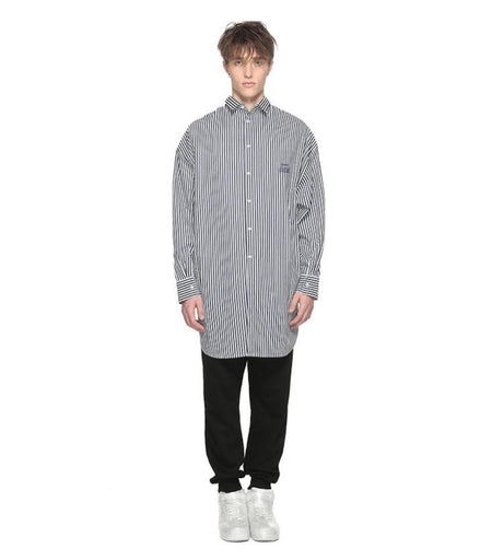 Solo Receipt Patch Checked Shirt (Unisex)