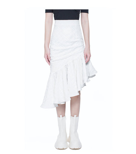 Asymmetric Hem with Panel Skirt