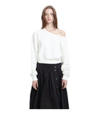 Zipped Open Back Sweatshirt