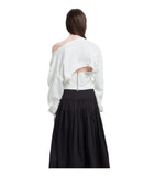 Zipped Open Back Sweatshirt