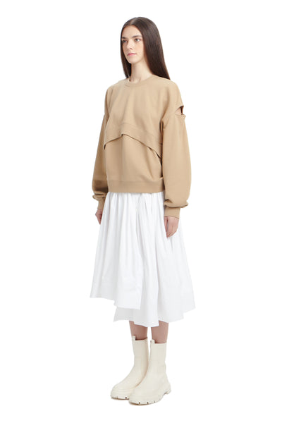 Open Back Sweatshirt