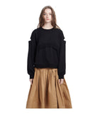 Open Back Sweatshirt