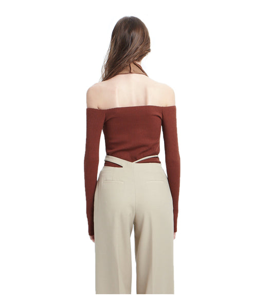 Twist Turtle Neck Top