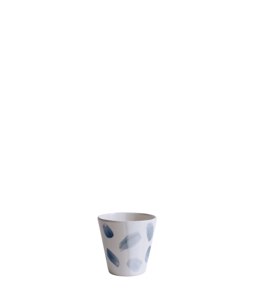 Handcrafted Stoneware Brushmark Cup (B)