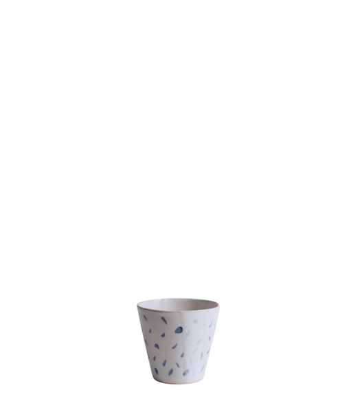 Handcrafted Stoneware Brushmark Cup (S)