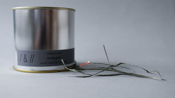 Burning Grass Scented Candle