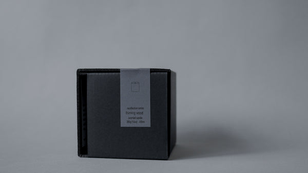 Burning Wood Scented Candle