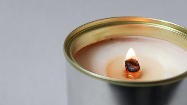 Burning Wood Scented Candle