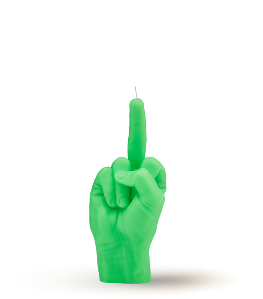 Neon F*CK You - Hand Gesture Candles