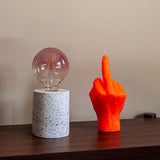 Neon F*CK You - Hand Gesture Candles