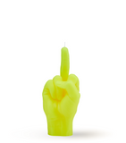 Neon F*CK You - Hand Gesture Candles