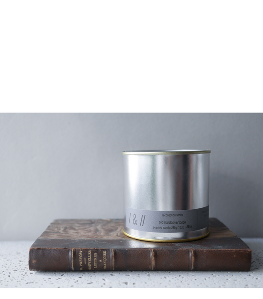 Old Hardcover Book Scented Candle