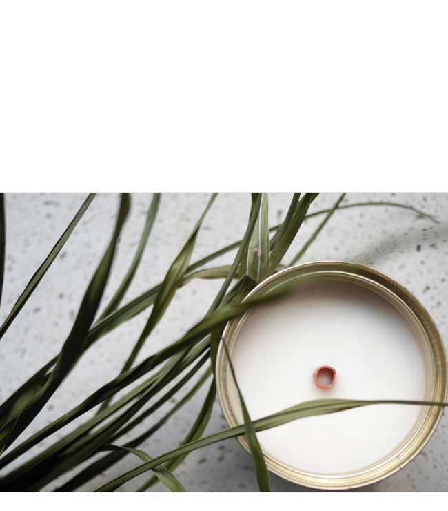 Burning Grass Scented Candle