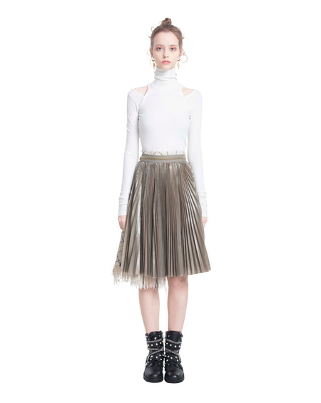 Tiered Sparkly Mesh Skirt